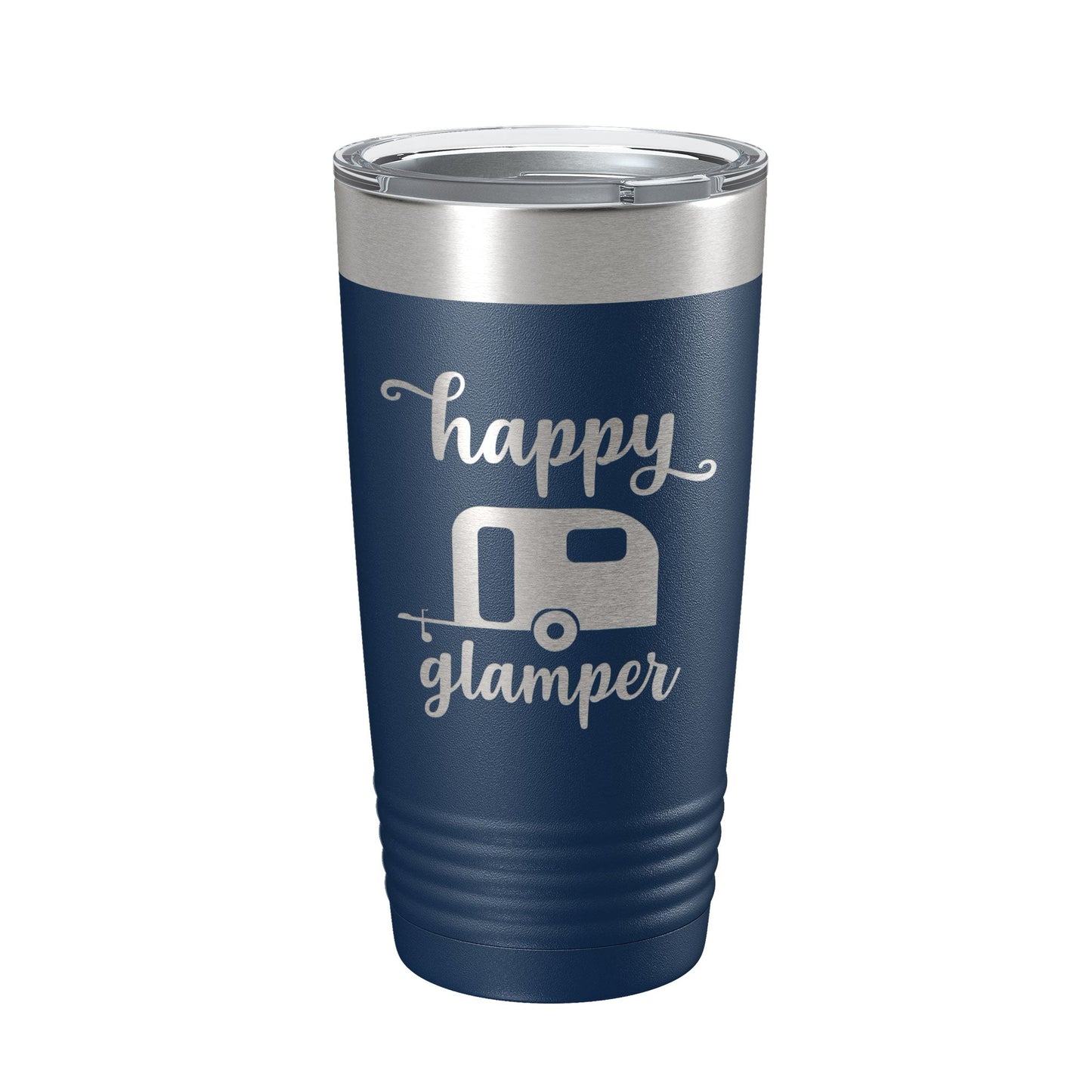 Happy Glamper Tumbler Travel Mug Insulated Laser Engraved Coffee Cup 20 oz-2