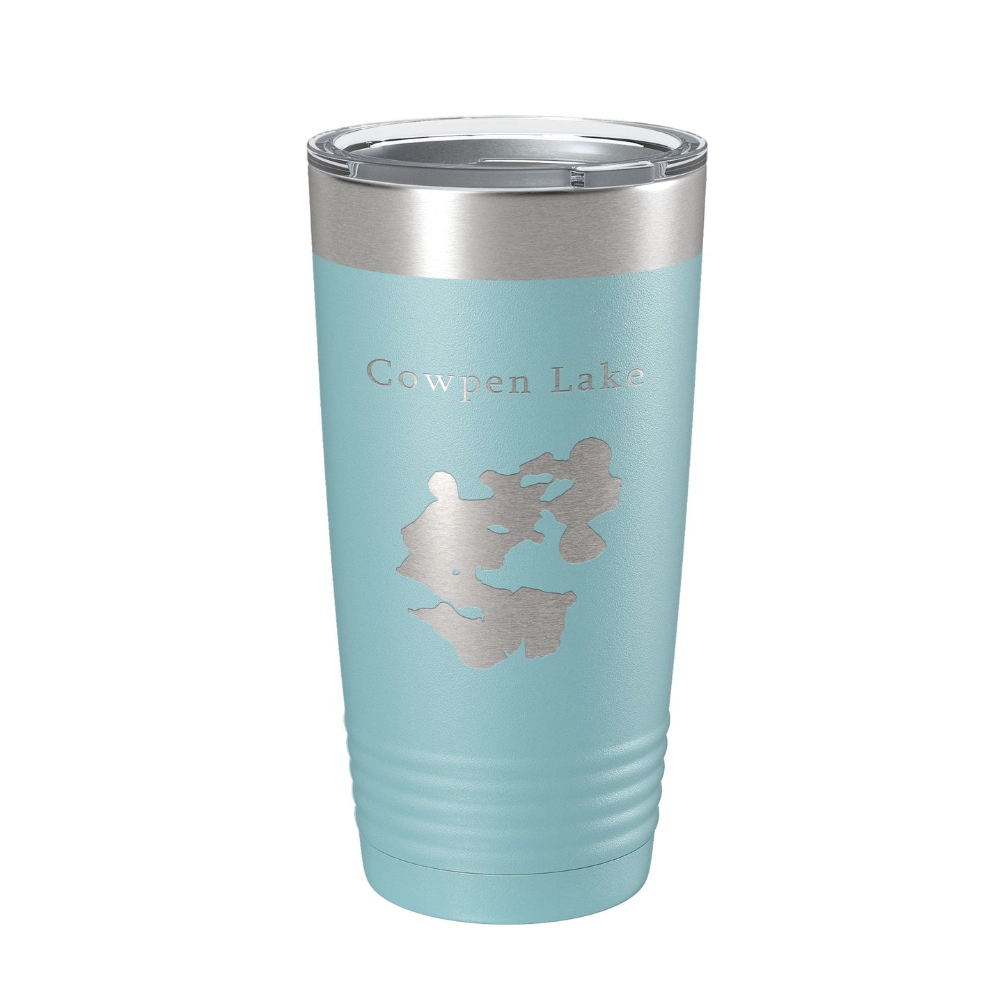 Cowpen Lake Map Tumbler Travel Mug Insulated Laser Engraved Coffee Cup Florida 20 oz-13