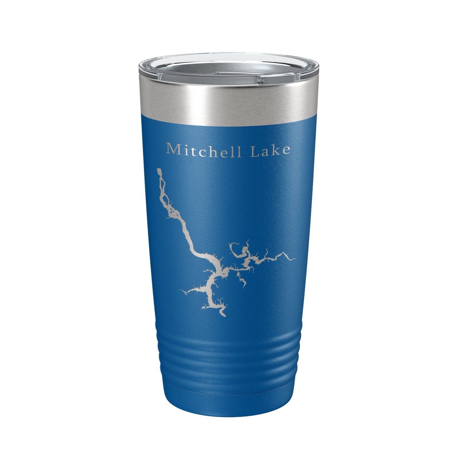 Mitchell Lake Map Tumbler Travel Mug Insulated Laser Engraved Coffee Cup Alabama 20 oz-6