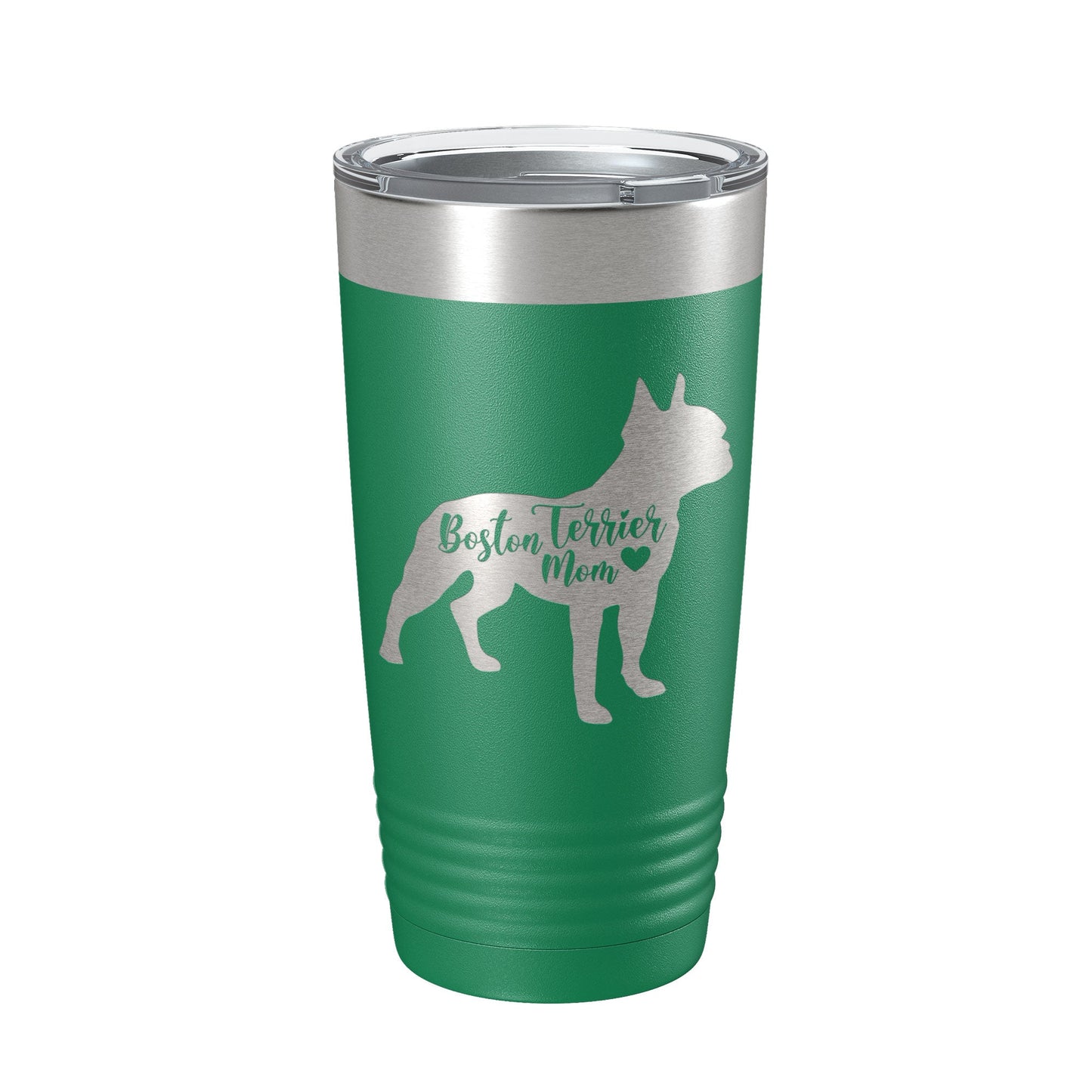 Boston Terrier Mom Tumbler Dog Travel Mug Gift Insulated Laser Engraved Coffee Cup 20 oz-9
