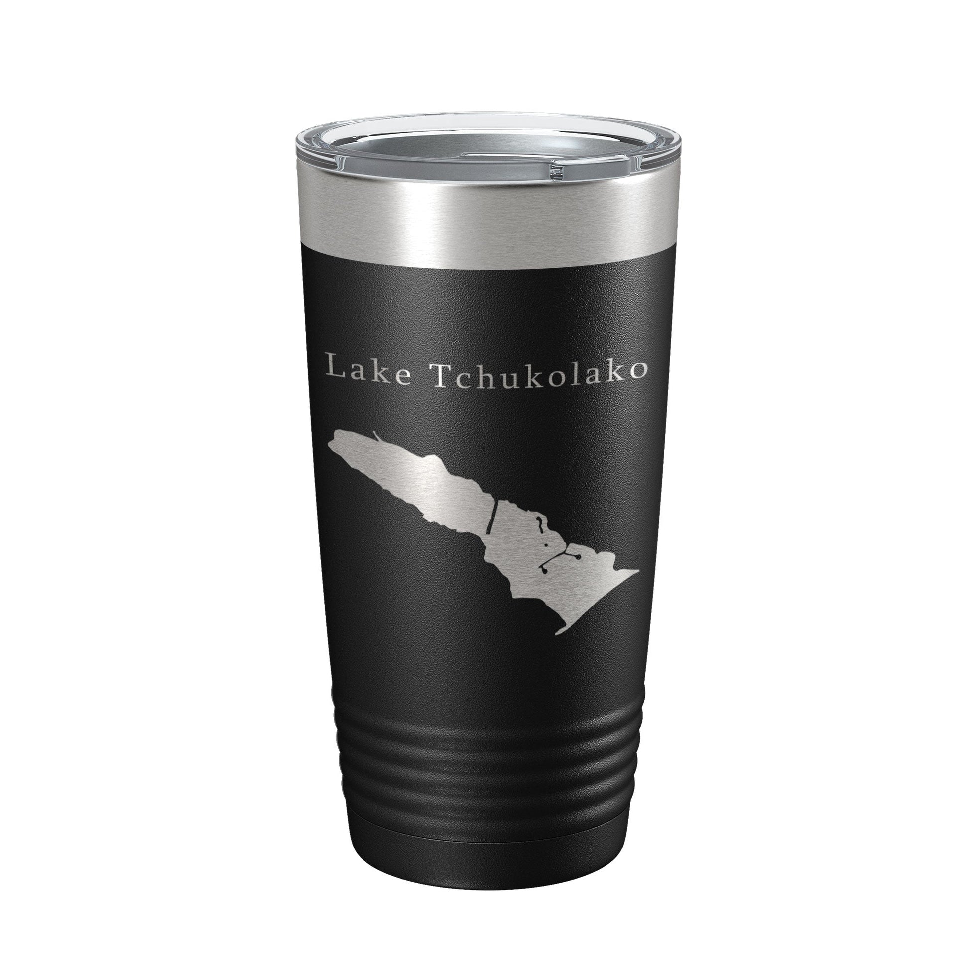 Lake Tchukolako Map Tumbler Travel Mug Insulated Laser Engraved Coffee Cup Georgia 20 oz-5