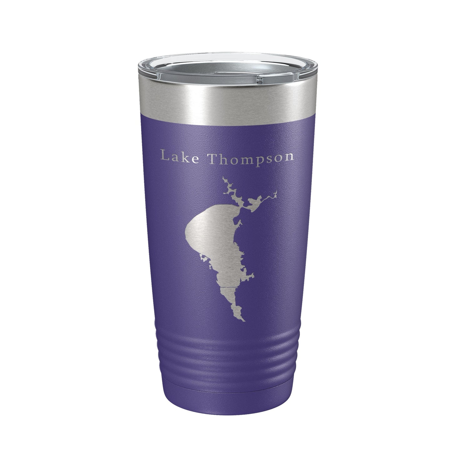 Lake Thompson Map Tumbler Travel Mug Insulated Laser Engraved Coffee Cup South Dakota 20 oz-15