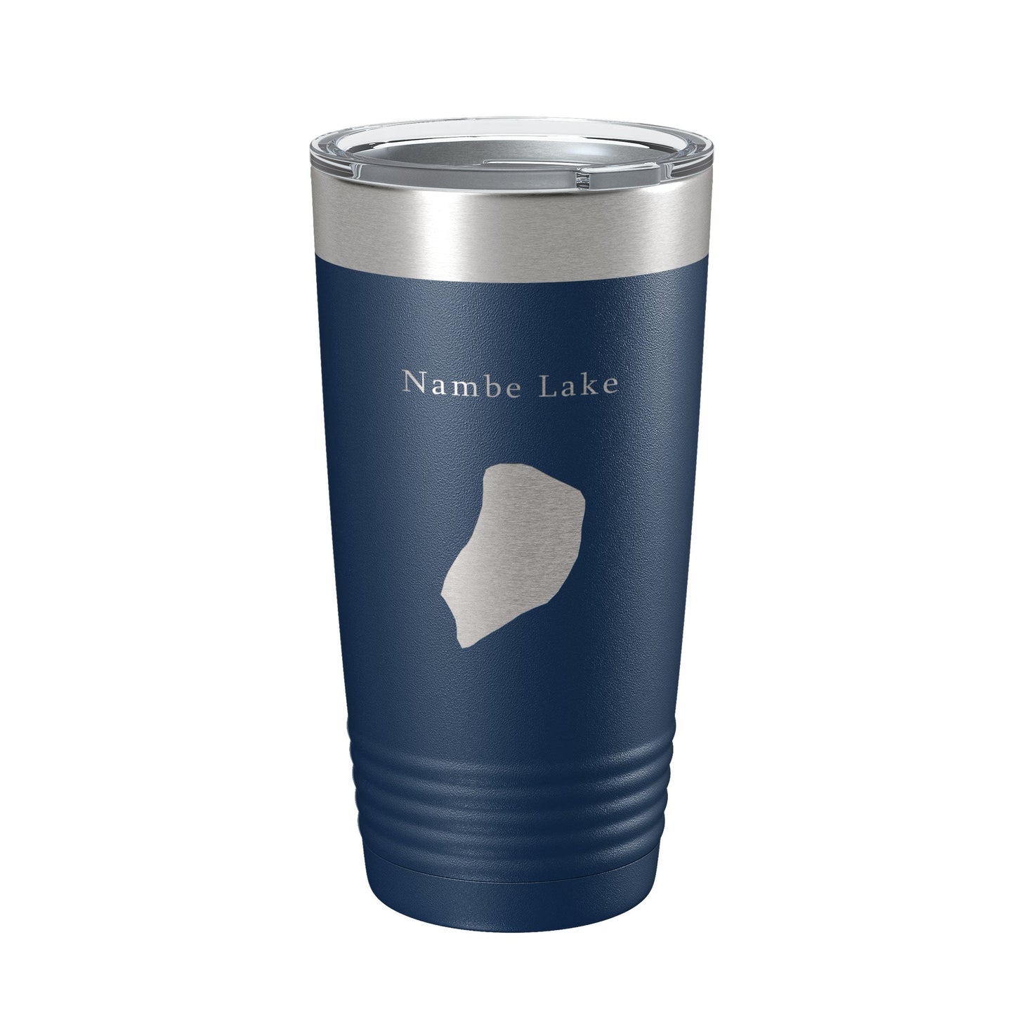 Nambe Lake Map Tumbler Travel Mug Insulated Laser Engraved Coffee Cup New Mexico 20 oz-8