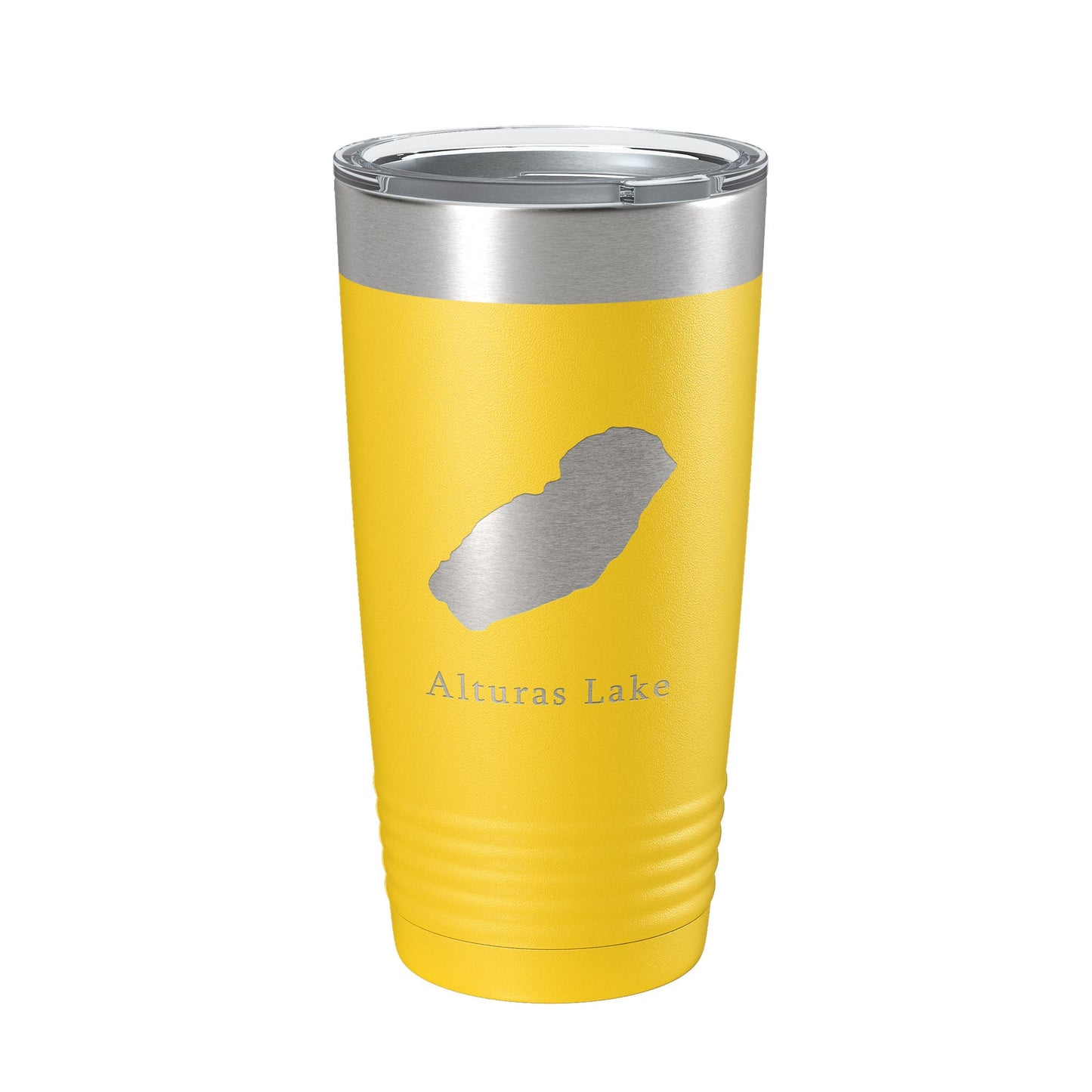 Alturas Lake Map Tumbler Travel Mug Insulated Laser Engraved Coffee Cup Idaho 20 oz-19