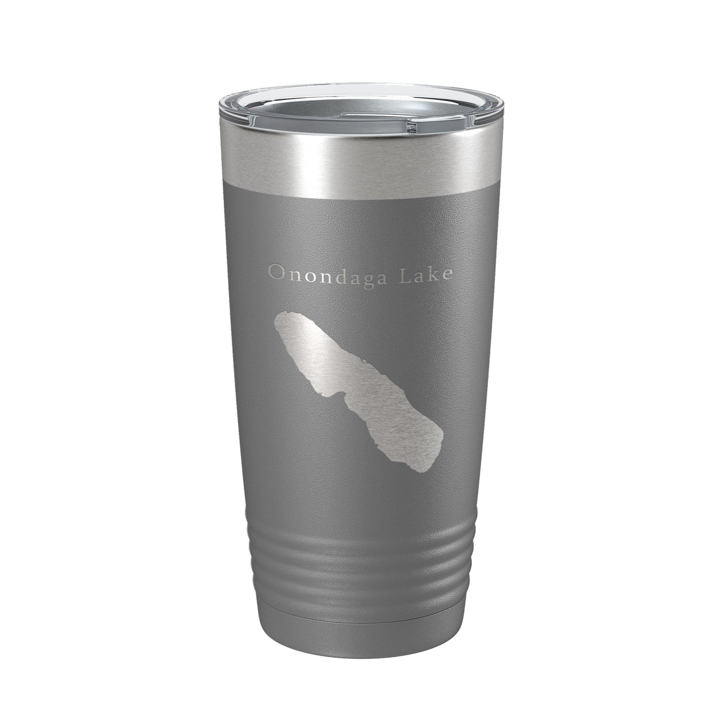Onondaga Lake Map Tumbler Travel Mug Insulated Laser Engraved Coffee Cup Syracuse New York 20 oz-16