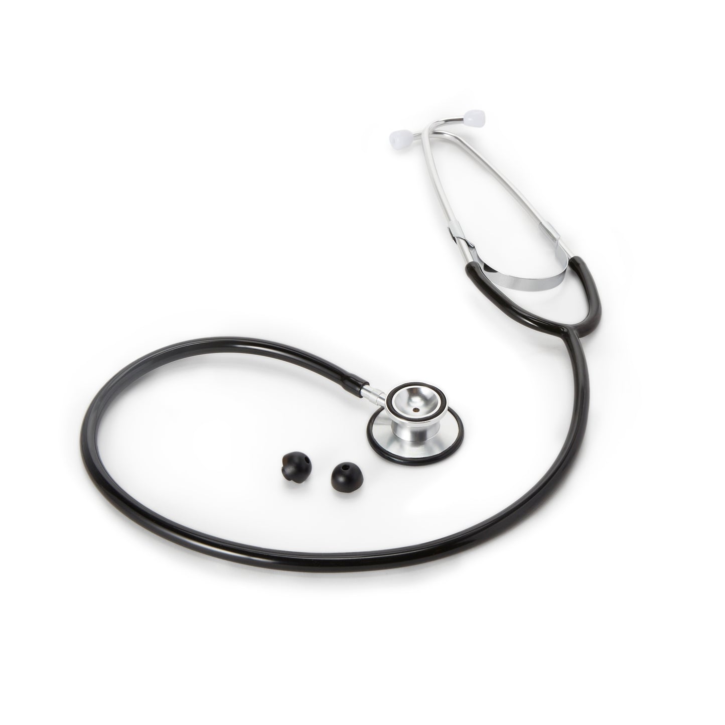 General Exam Stethoscope McKesson Black 1-Tube 22 Inch Tube Double Sided Chestpiece