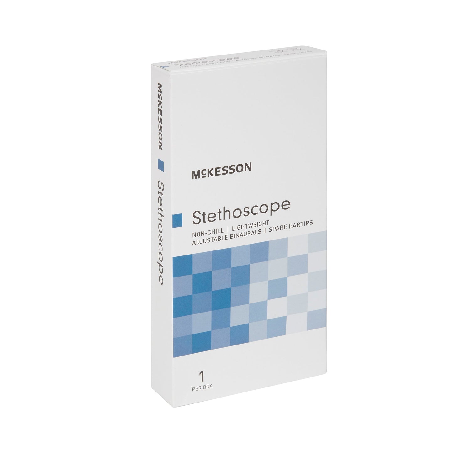 General Exam Stethoscope McKesson Black 1-Tube 22 Inch Tube Double Sided Chestpiece