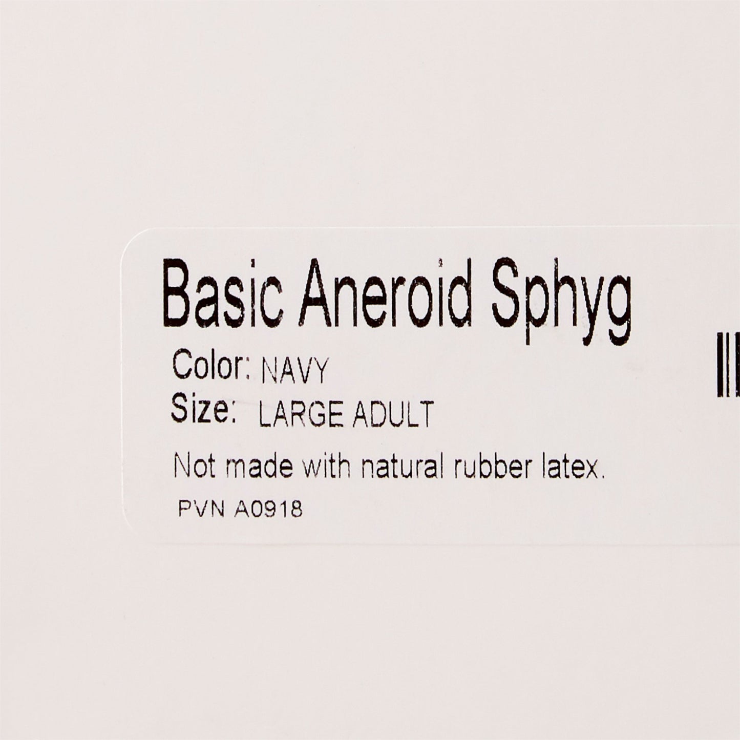 Aneroid Sphygmomanometer Unit BASIC Large Adult Cuff Nylon Cuff 34 - 50 cm Pocket Aneroid