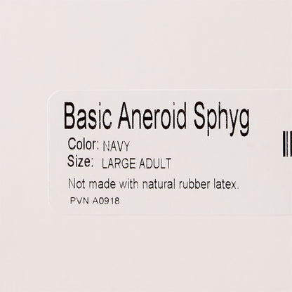 Aneroid Sphygmomanometer Unit BASIC Large Adult Cuff Nylon Cuff 34 - 50 cm Pocket Aneroid