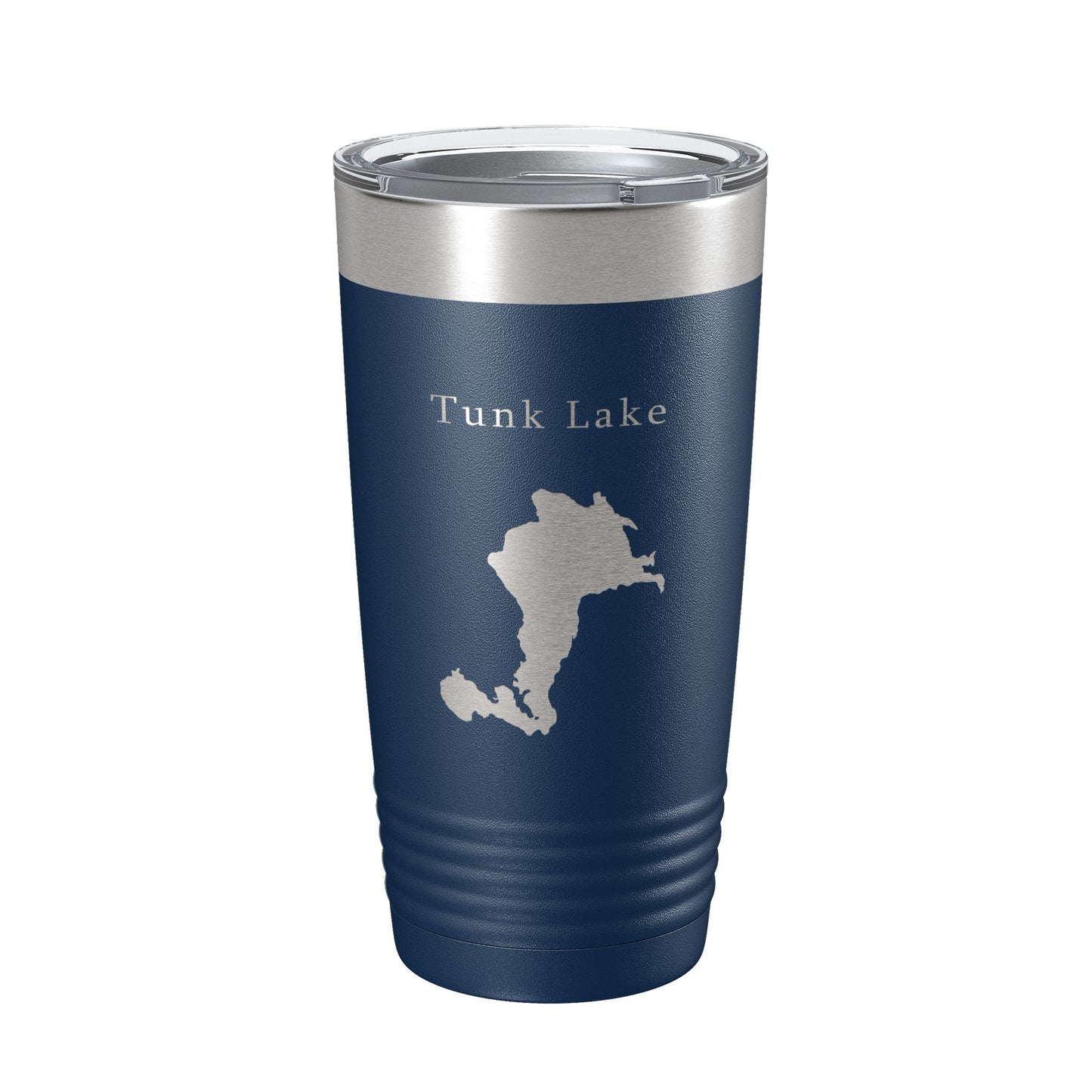 Tunk Lake Map Tumbler Travel Mug Insulated Laser Engraved Coffee Cup Maine 20 oz-8