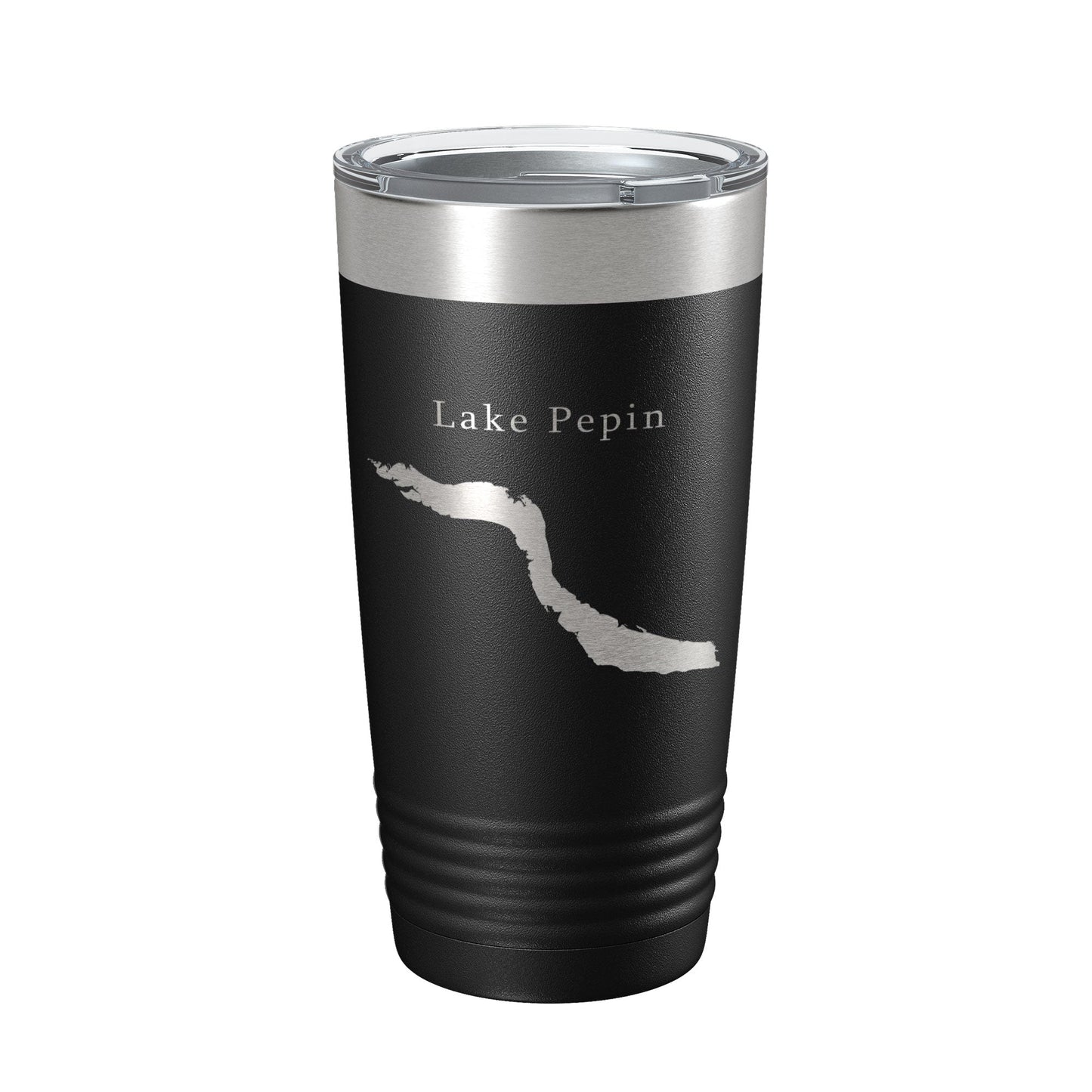 Lake Pepin Map Tumbler Travel Mug Insulated Laser Engraved Coffee Cup Minnesota Wisconsin 20 oz-5
