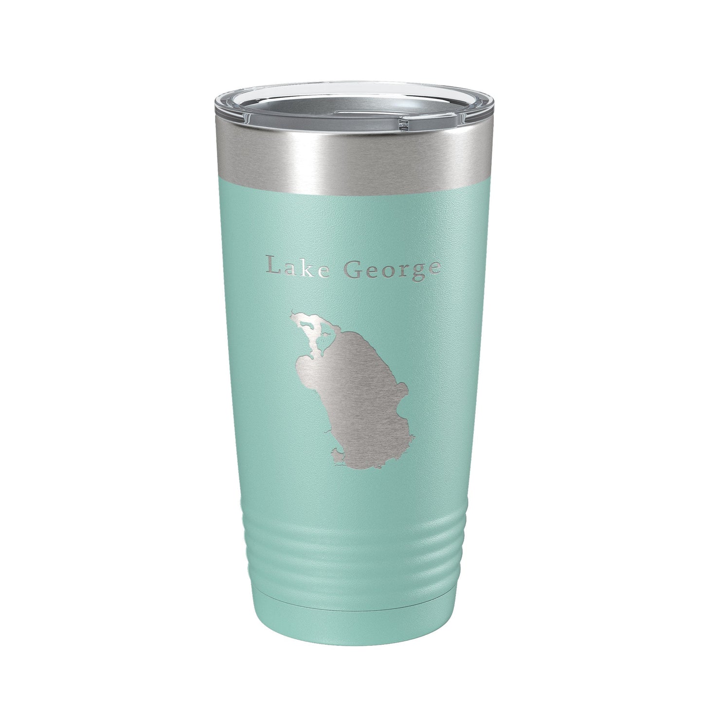 Lake George Map Tumbler Travel Mug Insulated Laser Engraved Coffee Cup Florida 20 oz-12