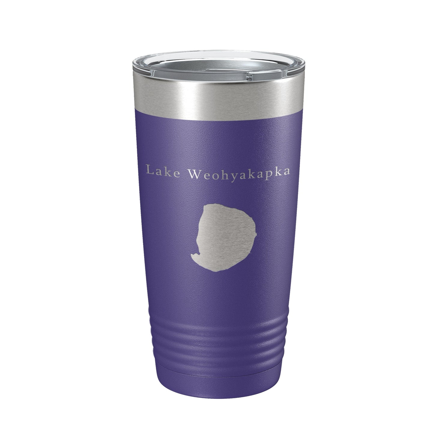 Lake Weohyakapka Map Tumbler Travel Mug Insulated Laser Engraved Coffee Cup Florida 20 oz-15