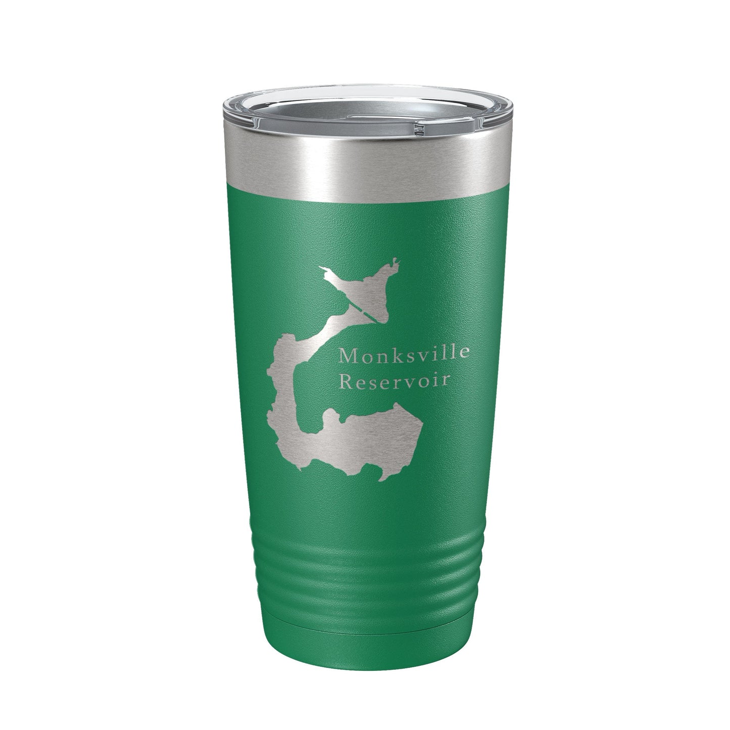Monksville Reservoir Tumbler Lake Map Travel Mug Insulated Laser Engraved Coffee Cup New Jersey 20 oz-9