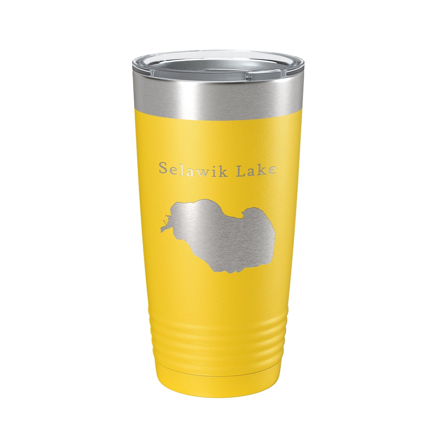 Selawik Lake Map Tumbler Travel Mug Insulated Laser Engraved Coffee Cup Alaska 20 oz-19