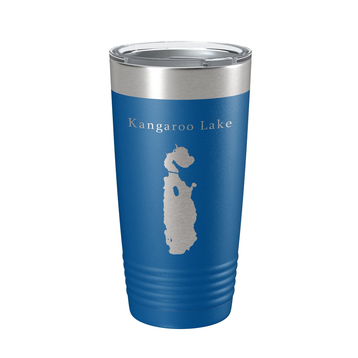 Kangaroo Lake Map Tumbler Travel Mug Insulated Laser Engraved Coffee Cup Wisconsin 20 oz-6