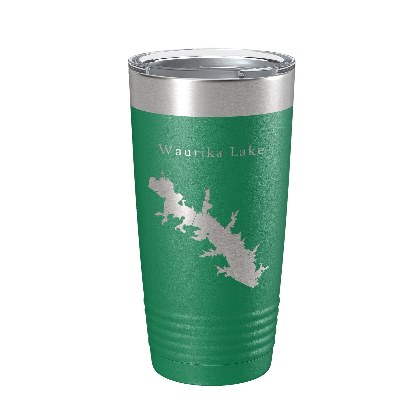 Waurika Lake Map Tumbler Travel Mug Insulated Laser Engraved Coffee Cup Oklahoma 20 oz-9