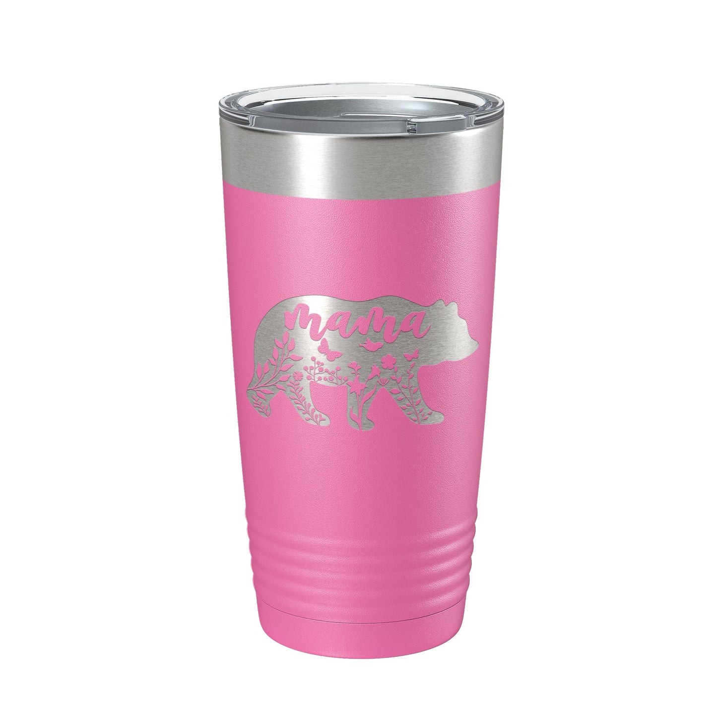 Mama Bear Tumbler Travel Mug Insulated Laser Engraved Coffee Cup Momma Mom Mother's Day Gift Cute 20 oz-11