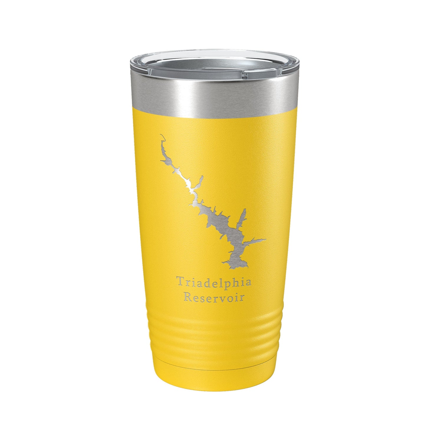 Triadelphia Reservoir Tumbler Lake Map Travel Mug Insulated Laser Engraved Coffee Cup Maryland 20 oz-19