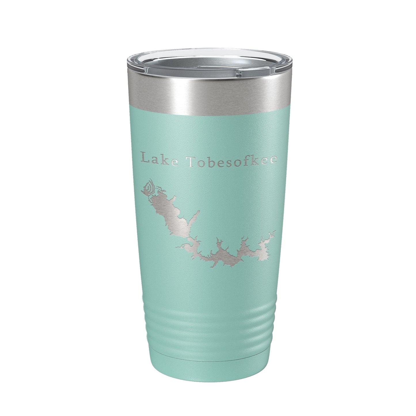 Lake Tobesofkee Map Tumbler Travel Mug Insulated Laser Engraved Coffee Cup Macon Georgia 20 oz-12