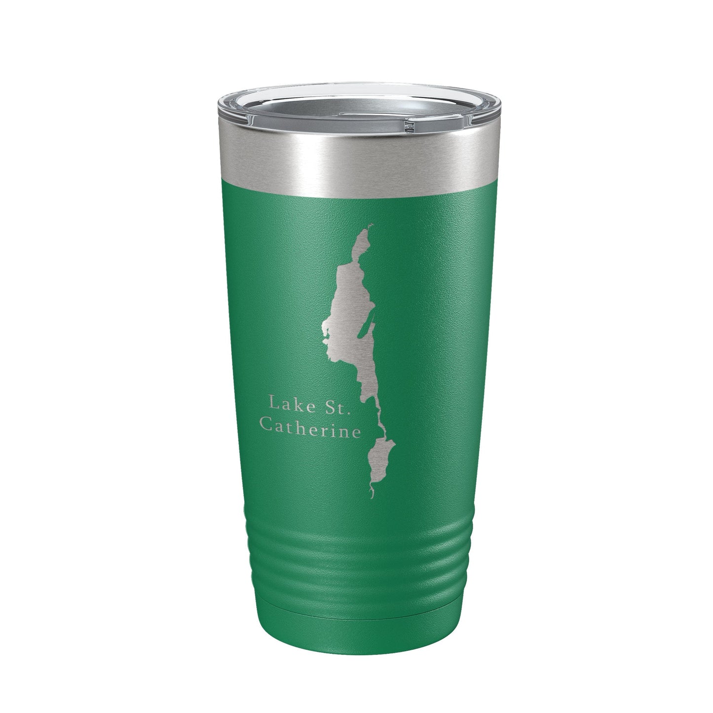 Lake St. Catherine Map Tumbler Travel Mug Insulated Laser Engraved Coffee Cup Vermont 20 oz-9