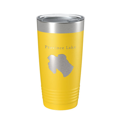 Province Lake Map Tumbler Travel Mug Insulated Laser Engraved Coffee Cup New Hampshire 20 oz-19