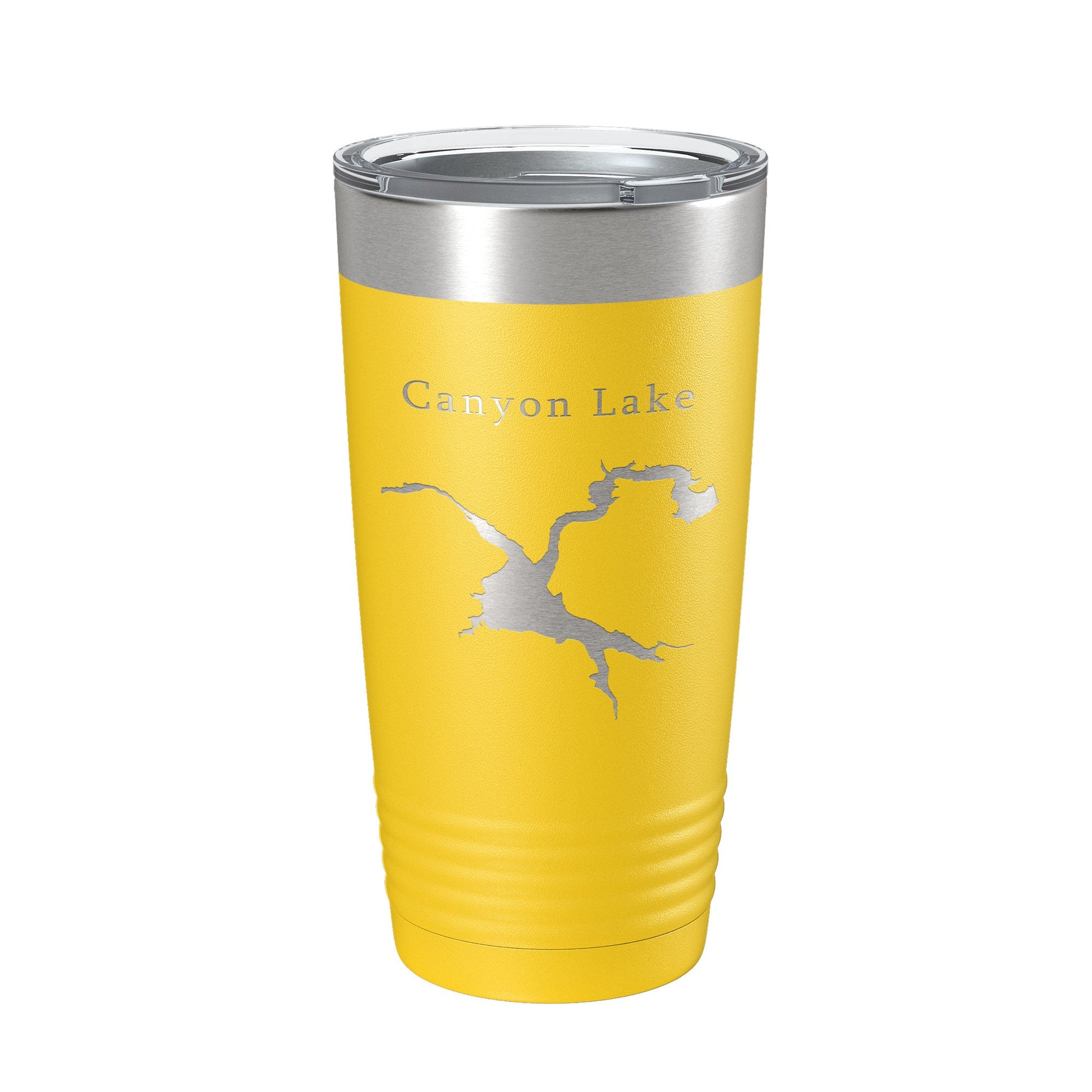 Canyon Lake Map Tumbler Travel Mug Insulated Laser Engraved Coffee Cup Arizona 20 oz-4