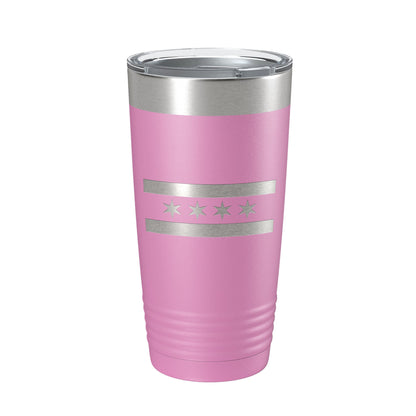 Chicago IL Flag Tumbler Chitown Travel Mug Gift Insulated Laser Engraved Coffee Cup 20 oz-14