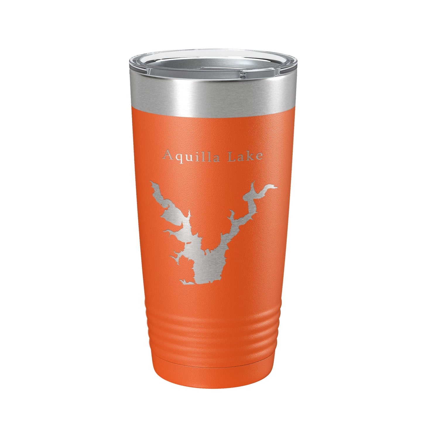 Aquilla Lake Map Tumbler Travel Mug Insulated Laser Engraved Coffee Cup Texas 20 oz-17
