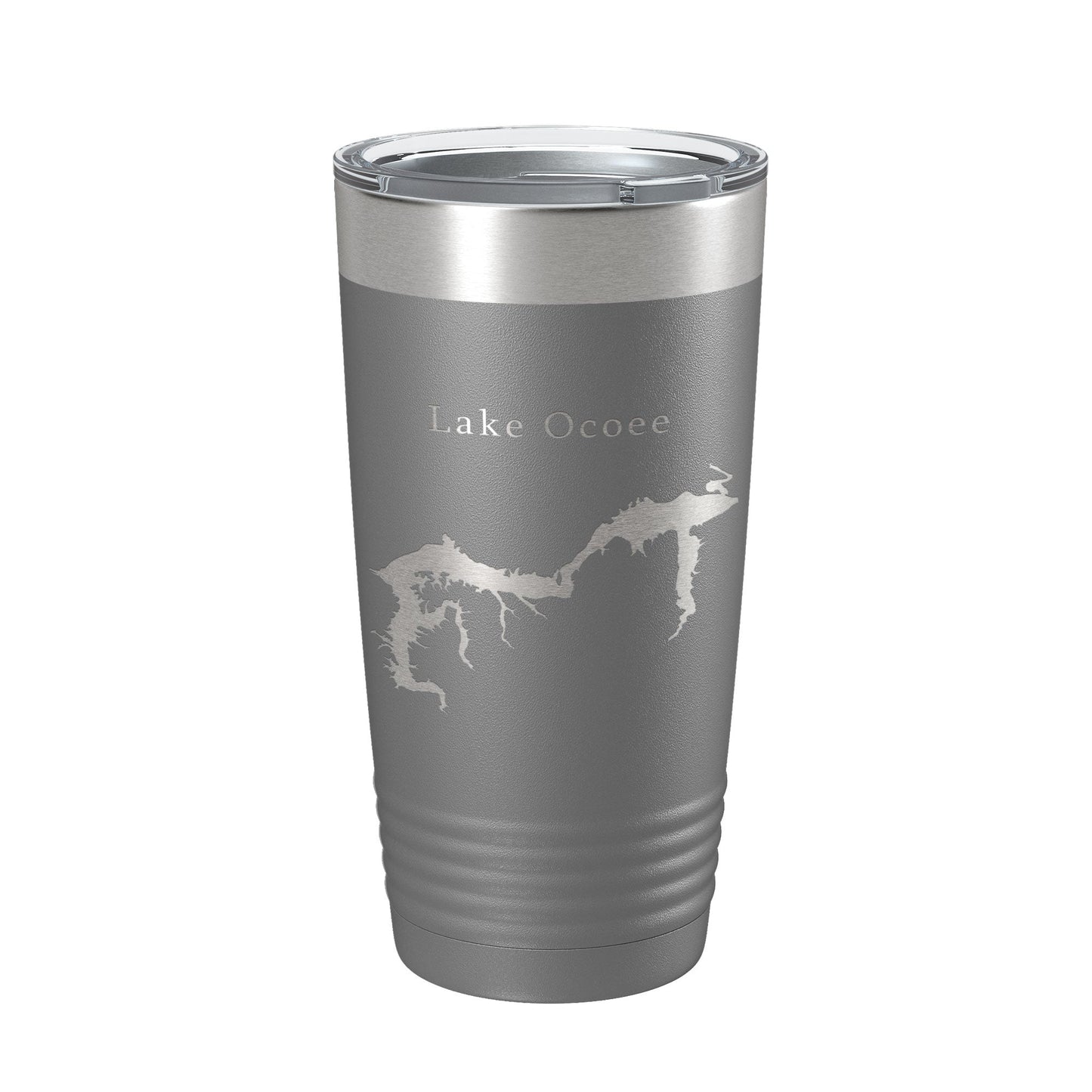 Lake Ocoee Map Tumbler Travel Mug Insulated Laser Engraved Coffee Cup Tennessee 20 oz-16