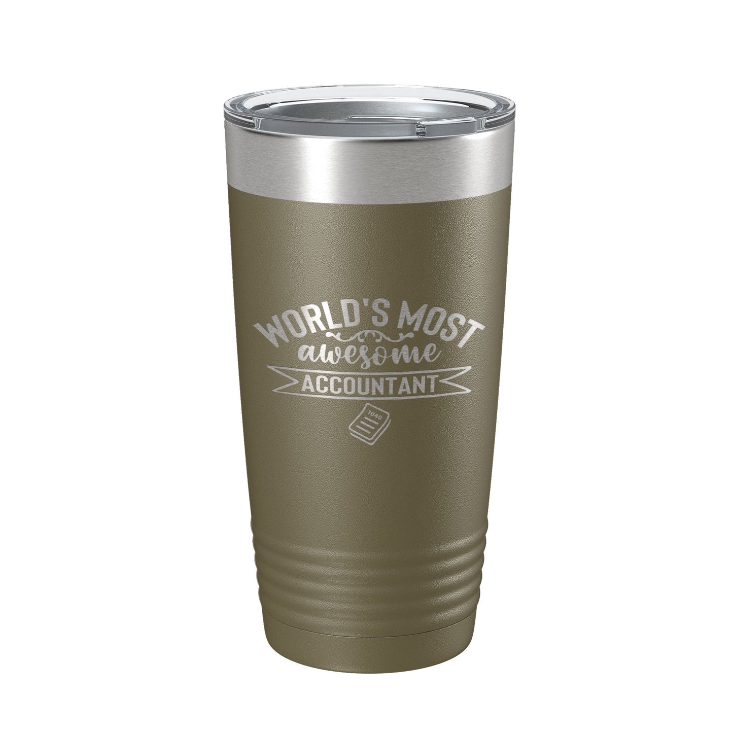World's Most Awesome Accountant Tumbler Travel Mug Insulated Laser Engraved CPA Gift 1040 Funny Coffee Cup 20 oz-21