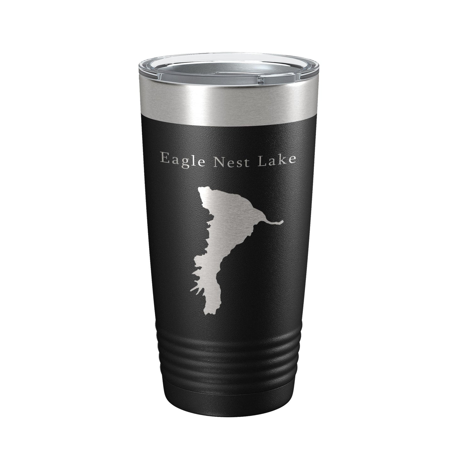 Eagle Nest Lake Map Tumbler Travel Mug Insulated Laser Engraved Coffee Cup New Mexico 20 oz-5