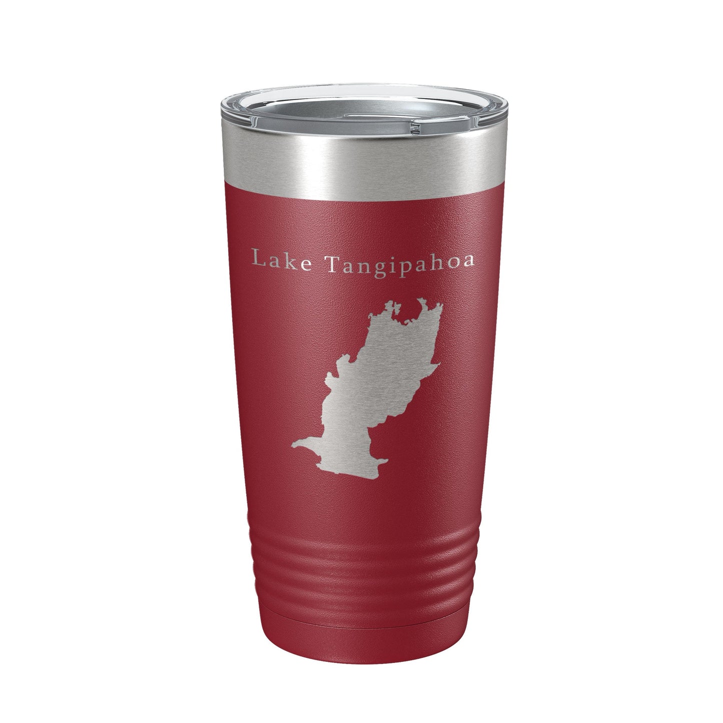 Lake Tangipahoa Map Tumbler Travel Mug Insulated Laser Engraved Coffee Cup Mississippi 20 oz-18