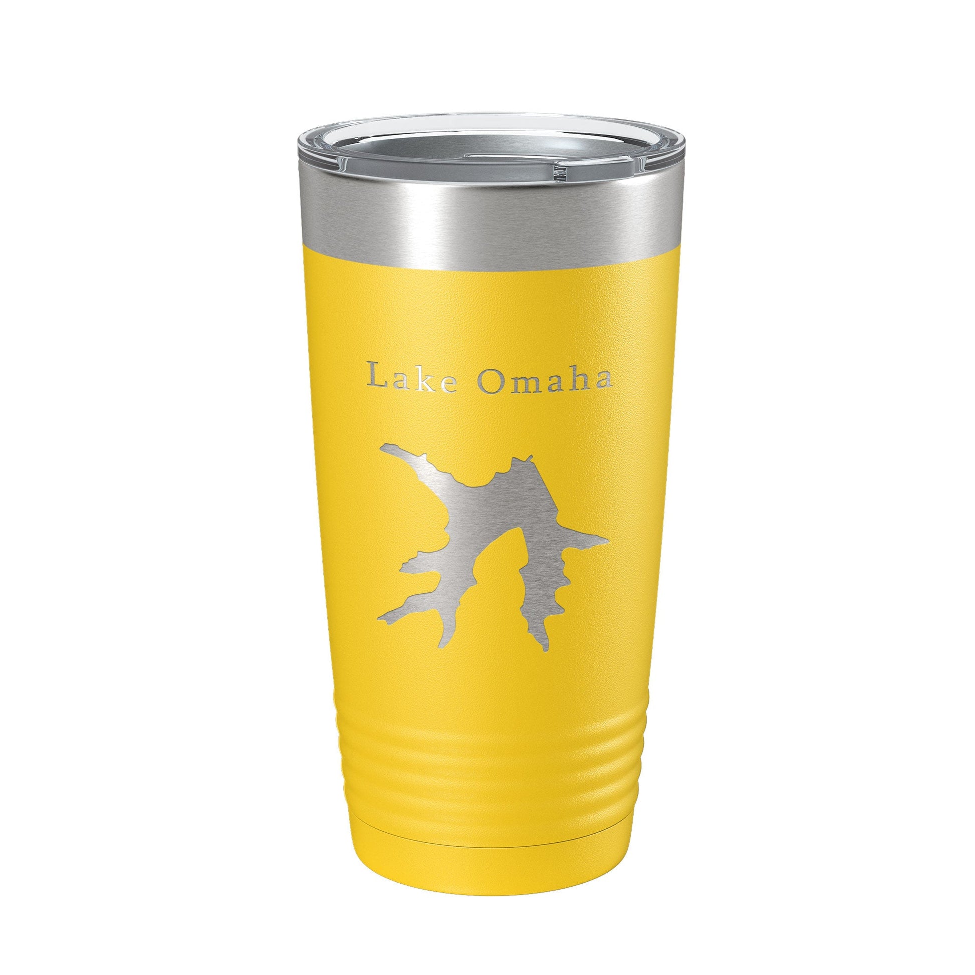 Lake Omaha Map Tumbler Travel Mug Insulated Laser Engraved Coffee Cup Arkansas 20 oz-4