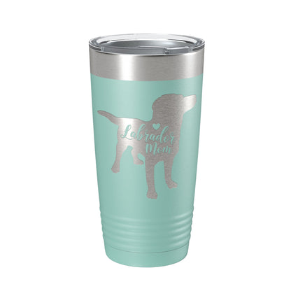 Labrador Retriever Lab Mom Tumbler Dog Travel Mug Gift Insulated Laser Engraved Coffee Cup 20 oz-12