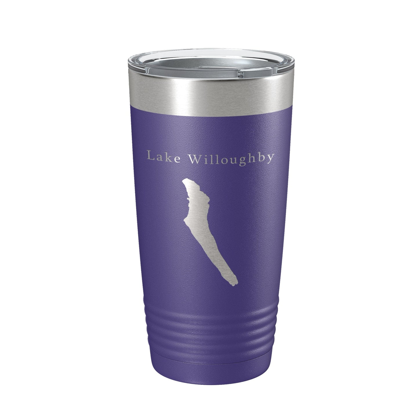 Lake Willoughby Map Tumbler Travel Mug Insulated Laser Engraved Coffee Cup Vermont 20 oz-15