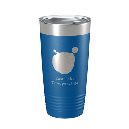 East Lake Tohopekaliga Map Tumbler Travel Mug Insulated Laser Engraved Coffee Cup Florida 20 oz-6