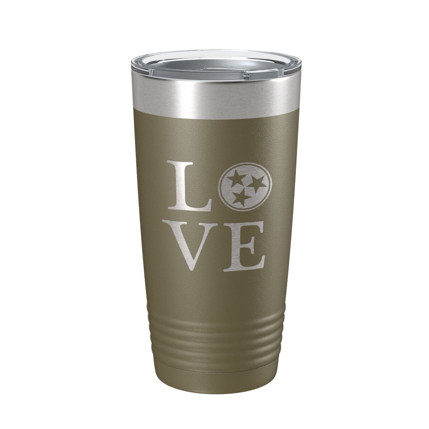 Tennessee Tristar Tumbler Love TN Travel Mug Gift Insulated Laser Engraved Coffee Cup Symbol 20 oz-21