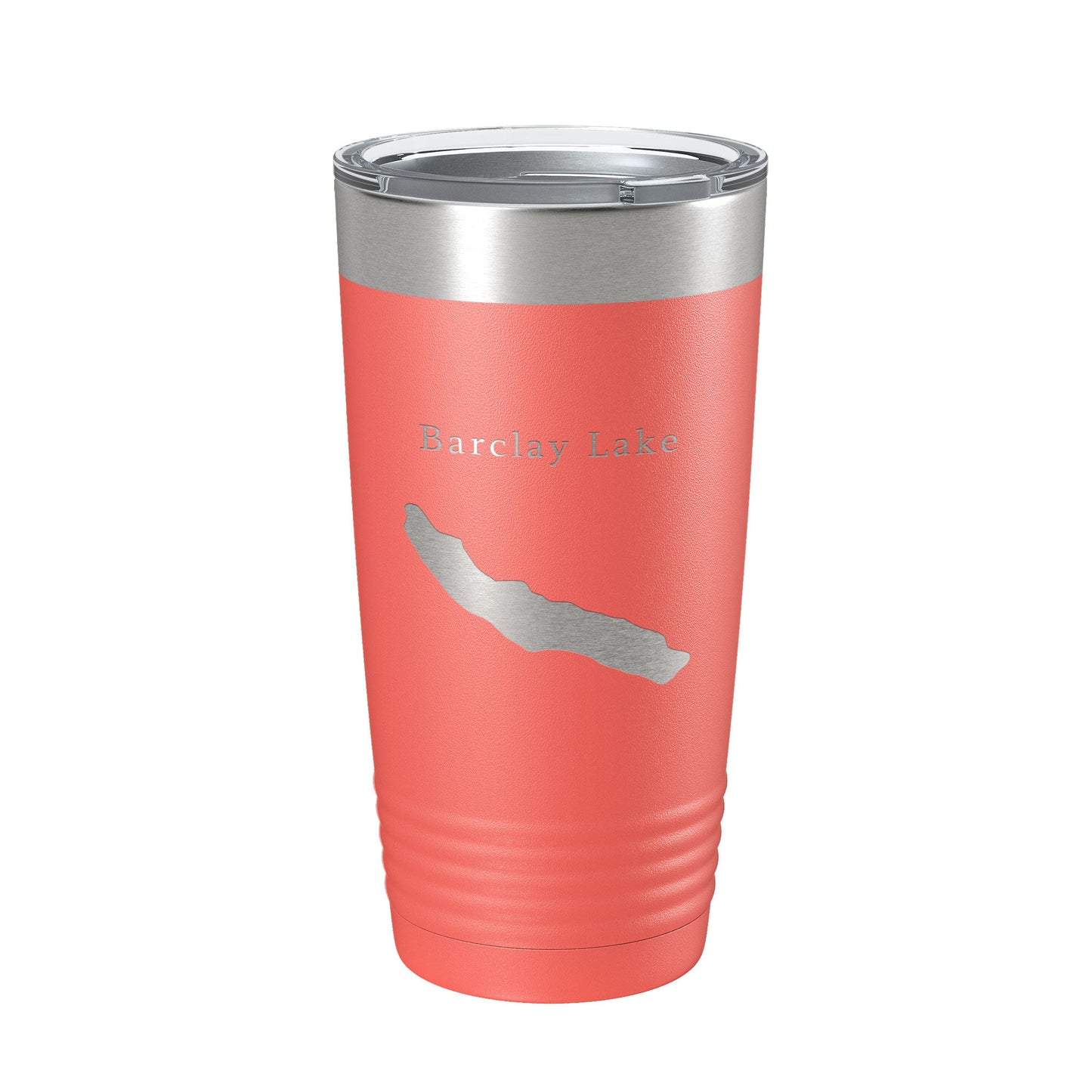Barclay Lake Map Tumbler Travel Mug Insulated Laser Engraved Coffee Cup Washington 20 oz-20