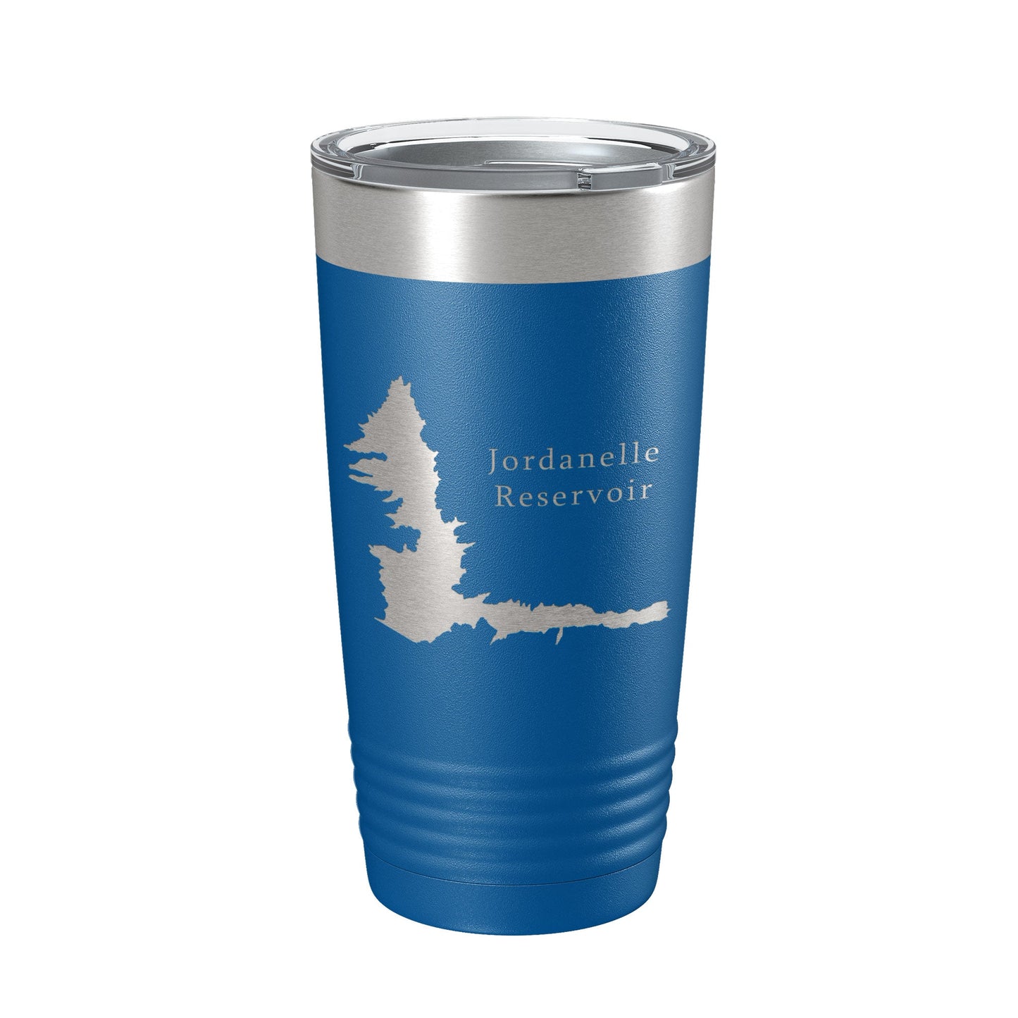 Jordanelle Reservoir Tumbler Lake Map Travel Mug Insulated Laser Engraved Coffee Cup Utah 20 oz-6