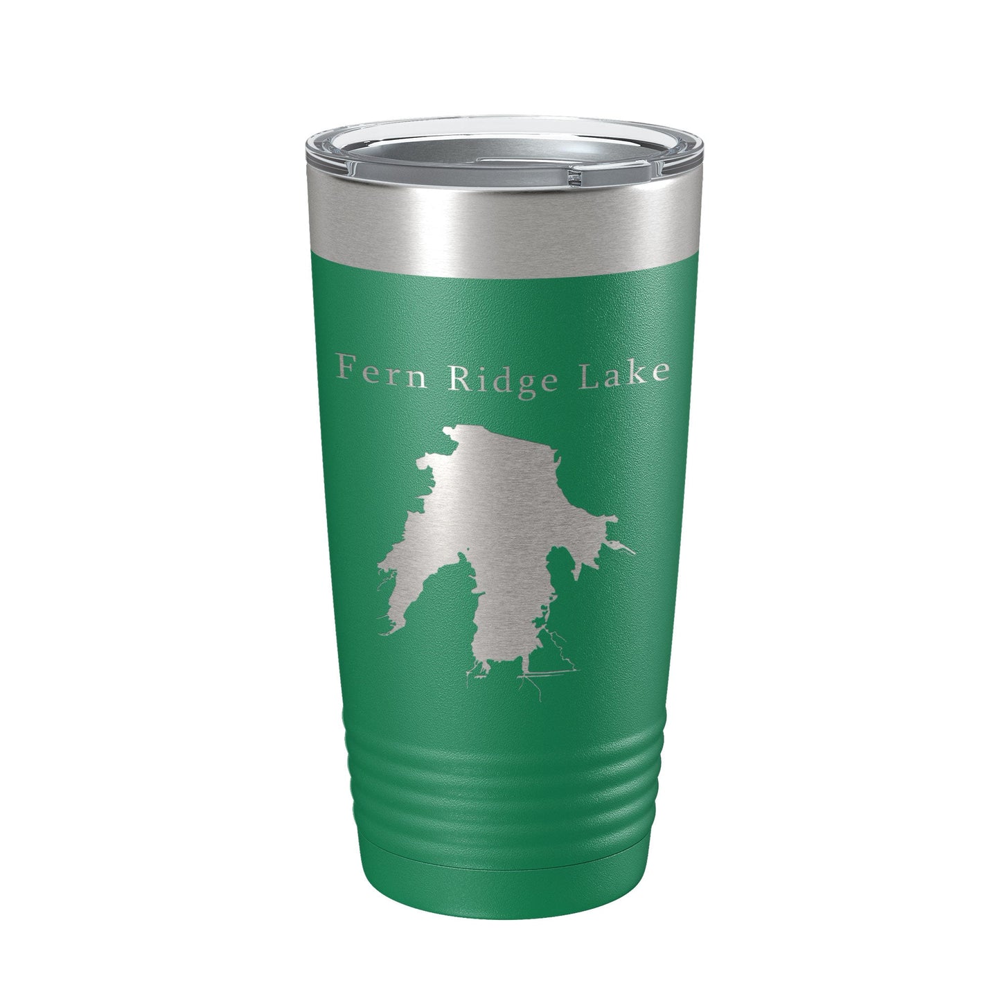 Fern Ridge Lake Map Tumbler Travel Mug Insulated Laser Engraved Coffee Cup Oregon 20 oz-9
