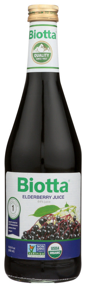Biotta Elderberry Juice For Your Respiratory & Immune (6x16.9Oz)-0