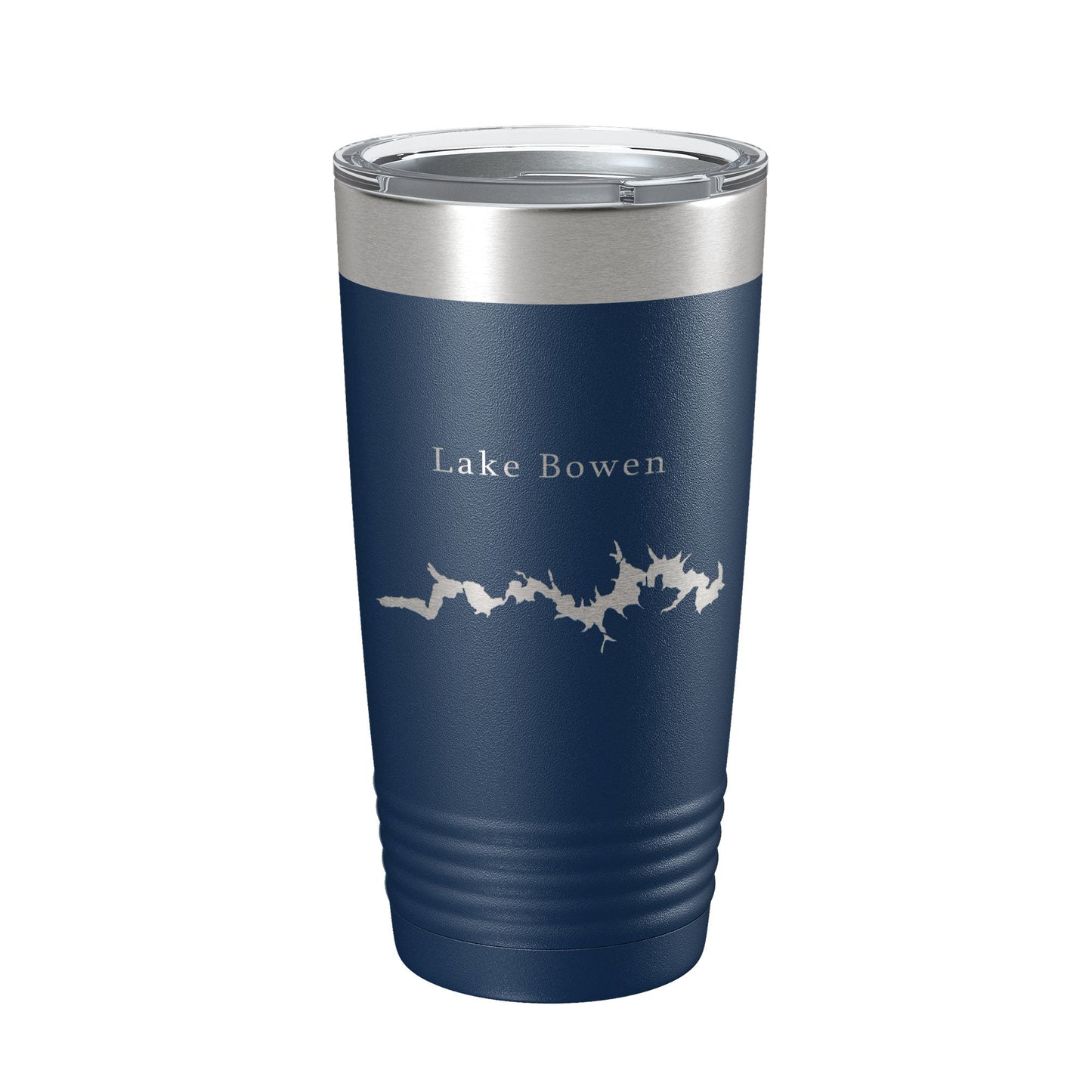 Lake Bowen Map Tumbler Travel Mug Insulated Laser Engraved Coffee Cup William C South Carolina 20 oz-2