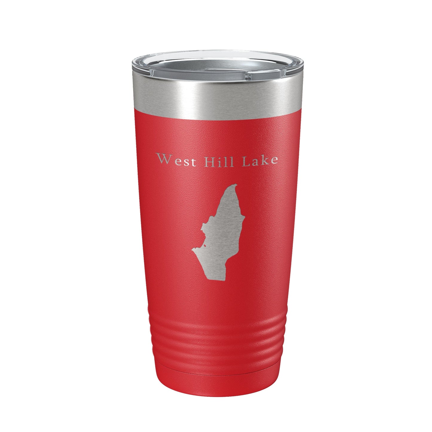 West Hill Lake Pond Map Tumbler Travel Mug Insulated Laser Engraved Coffee Cup Connecticut 20 oz-10