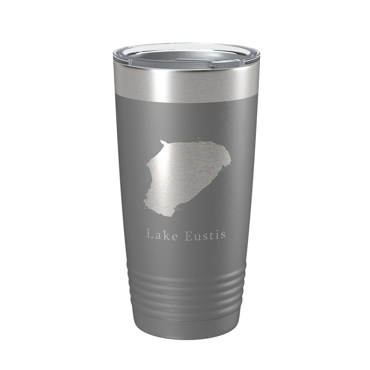 Lake Eustis Map Tumbler Travel Mug Insulated Laser Engraved Coffee Cup Florida 20 oz-16