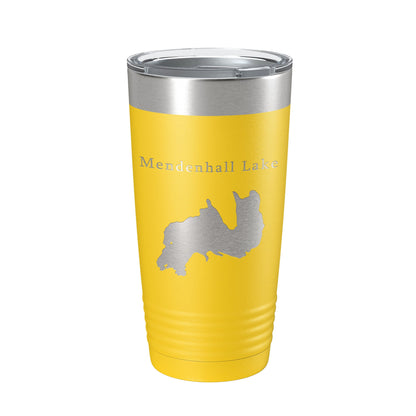 Mendenhall Lake Map Tumbler Travel Mug Insulated Laser Engraved Coffee Cup Alaska 20 oz-19