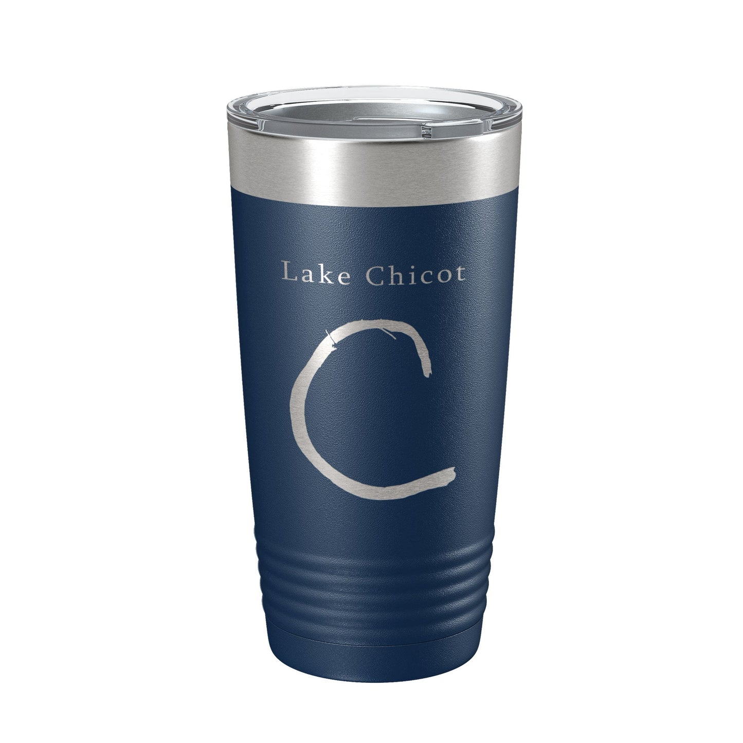 Lake Chicot Map Tumbler Travel Mug Insulated Laser Engraved Coffee Cup Arkansas 20 oz-2