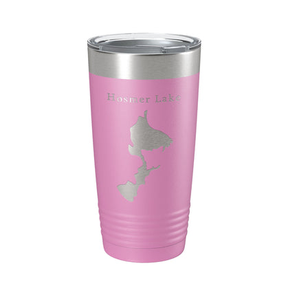 Hosmer Lake Map Tumbler Travel Mug Insulated Laser Engraved Coffee Cup Oregon 20 oz-14
