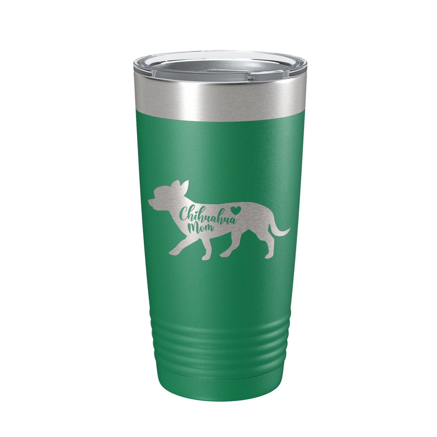 Chihuahua Mom Tumbler Dog Travel Mug Gift Insulated Laser Engraved Coffee Cup 20 oz-9