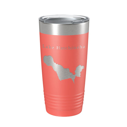 Lake Hatchineha Map Tumbler Travel Mug Insulated Laser Engraved Coffee Cup Florida 20 oz-20